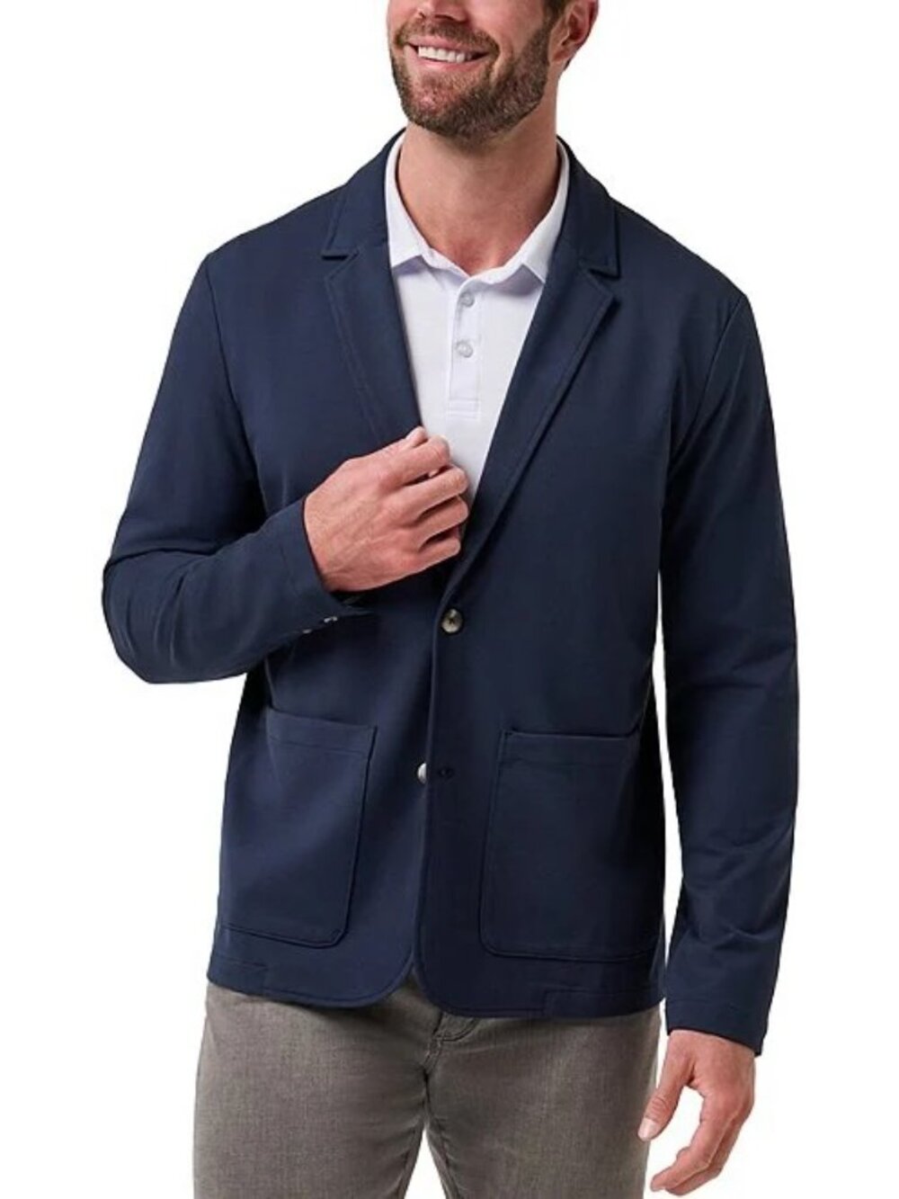 NWT Travis Mathew Elevated Comfort Champions Dinner Jacket Total Eclipse Size M